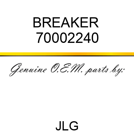 BREAKER  70002240