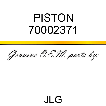 PISTON 70002371