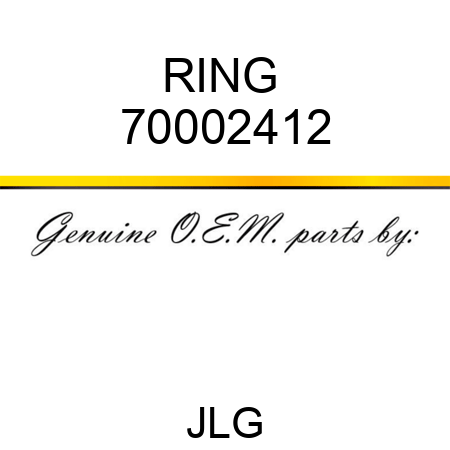 RING  70002412