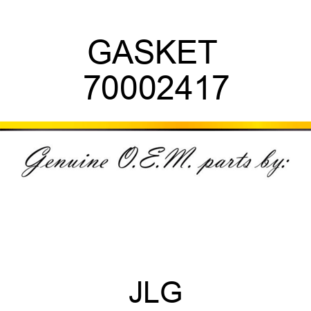 GASKET  70002417