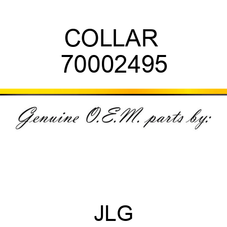 COLLAR  70002495