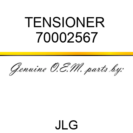 TENSIONER  70002567