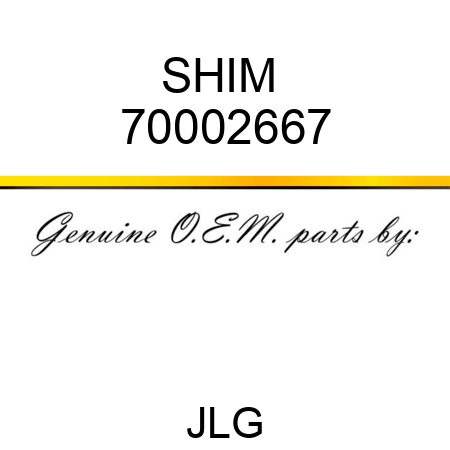 SHIM  70002667