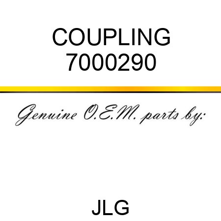 COUPLING 7000290