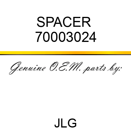 SPACER  70003024