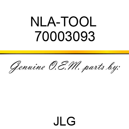 NLA-TOOL  70003093