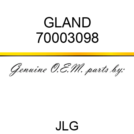 GLAND 70003098