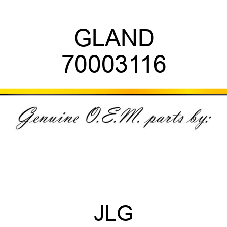 GLAND 70003116