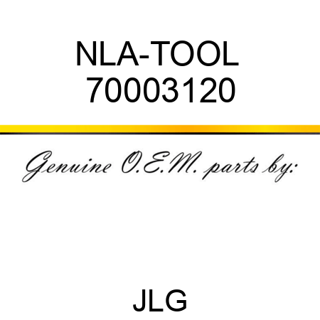 NLA-TOOL  70003120