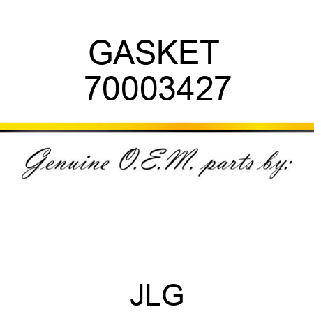 GASKET  70003427