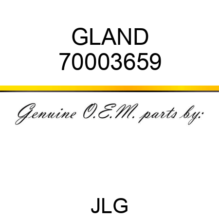 GLAND 70003659