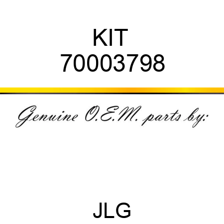 KIT  70003798