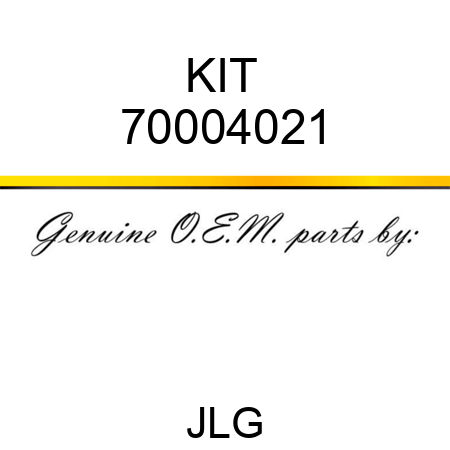 KIT  70004021