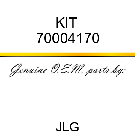 KIT  70004170