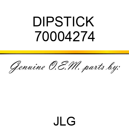DIPSTICK  70004274