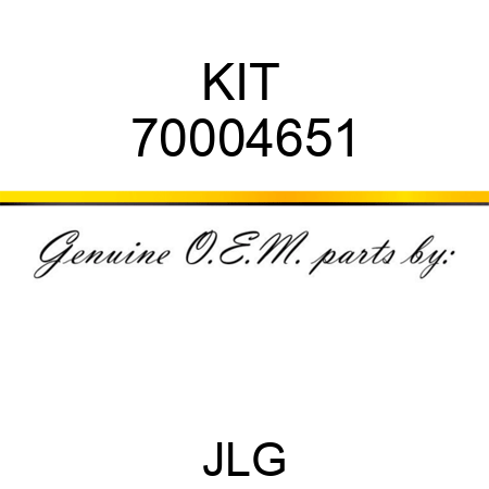 KIT  70004651