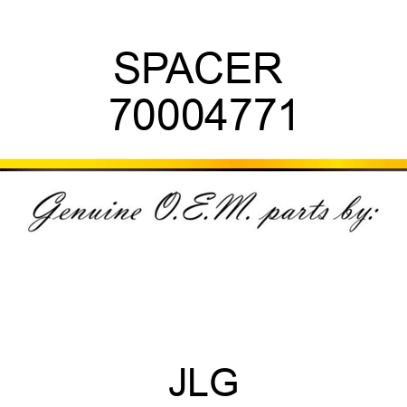 SPACER  70004771