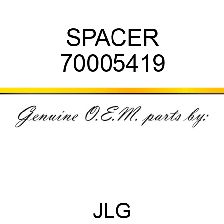 SPACER 70005419