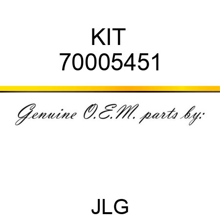 KIT  70005451