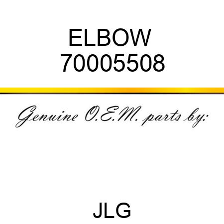 ELBOW  70005508