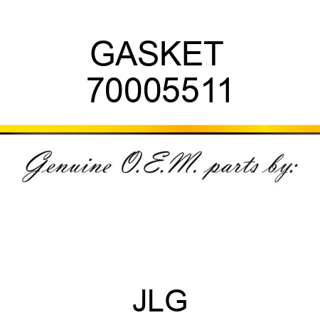 GASKET  70005511