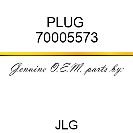 PLUG  70005573