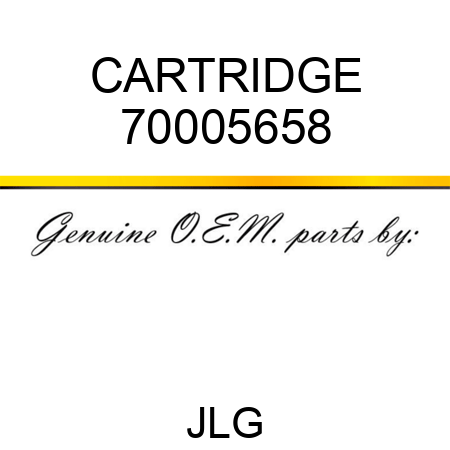 CARTRIDGE 70005658
