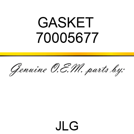 GASKET  70005677
