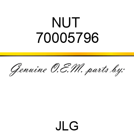 NUT  70005796