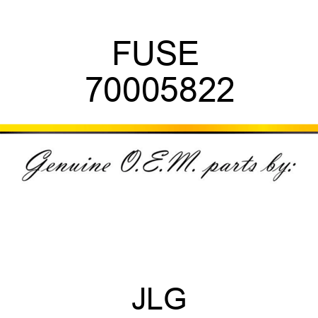 FUSE  70005822