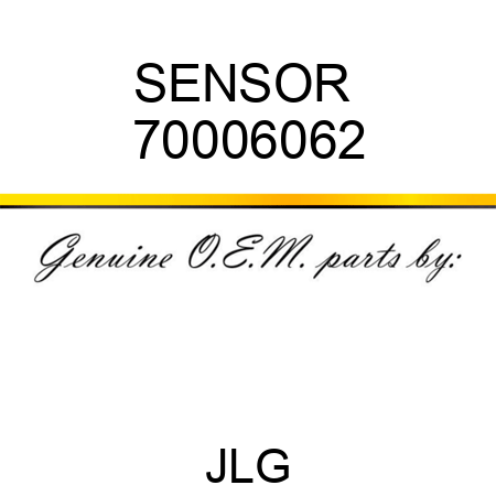 SENSOR  70006062