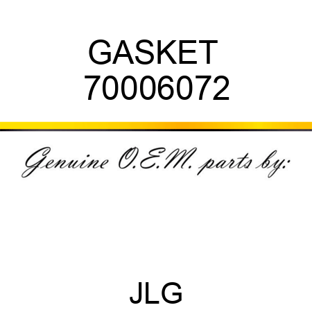GASKET  70006072