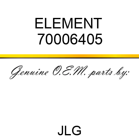 ELEMENT  70006405