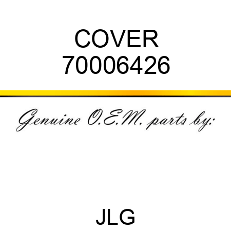 COVER 70006426