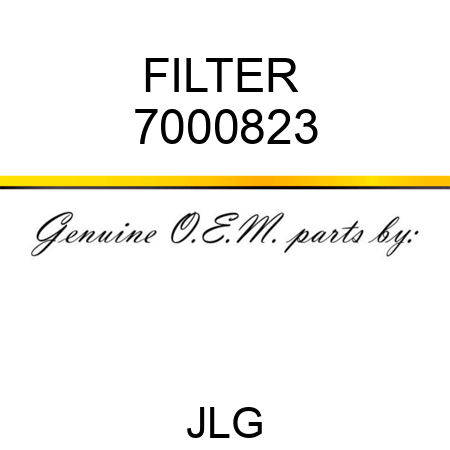 FILTER  7000823