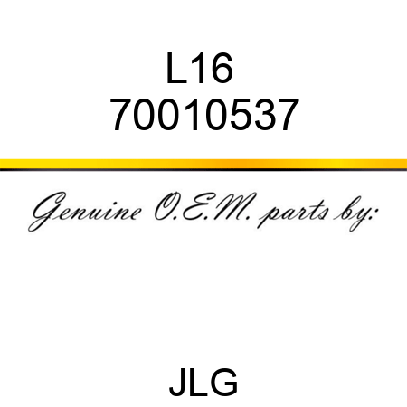 L16  70010537