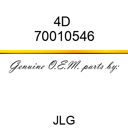 4D  70010546