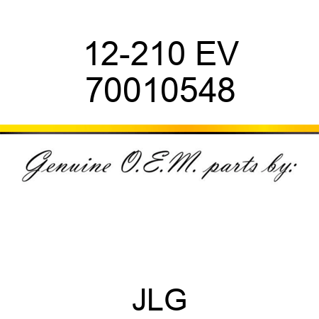 12-210 EV 70010548
