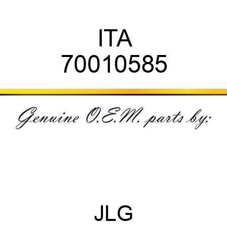 ITA 70010585