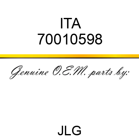 ITA 70010598