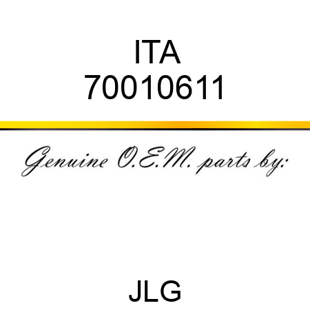 ITA 70010611