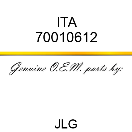 ITA 70010612