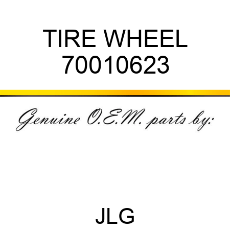 TIRE WHEEL 70010623