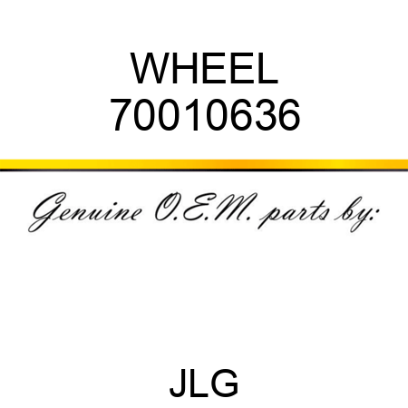 WHEEL 70010636