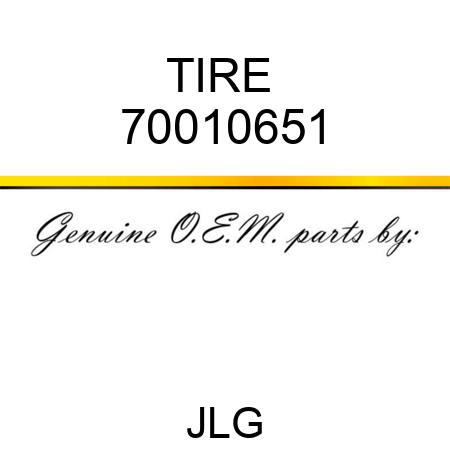 TIRE  70010651
