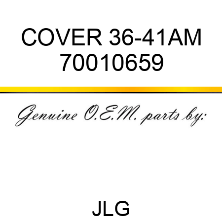 COVER 36-41AM 70010659
