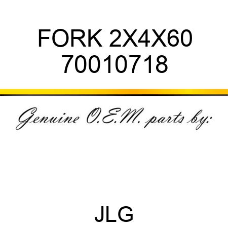 FORK 2X4X60 70010718