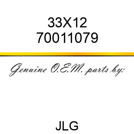 33X12 70011079