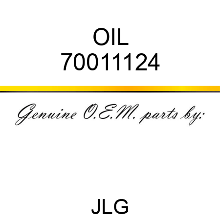 OIL 70011124