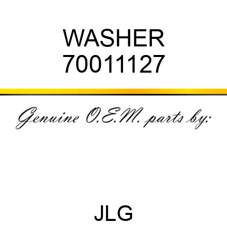 WASHER 70011127